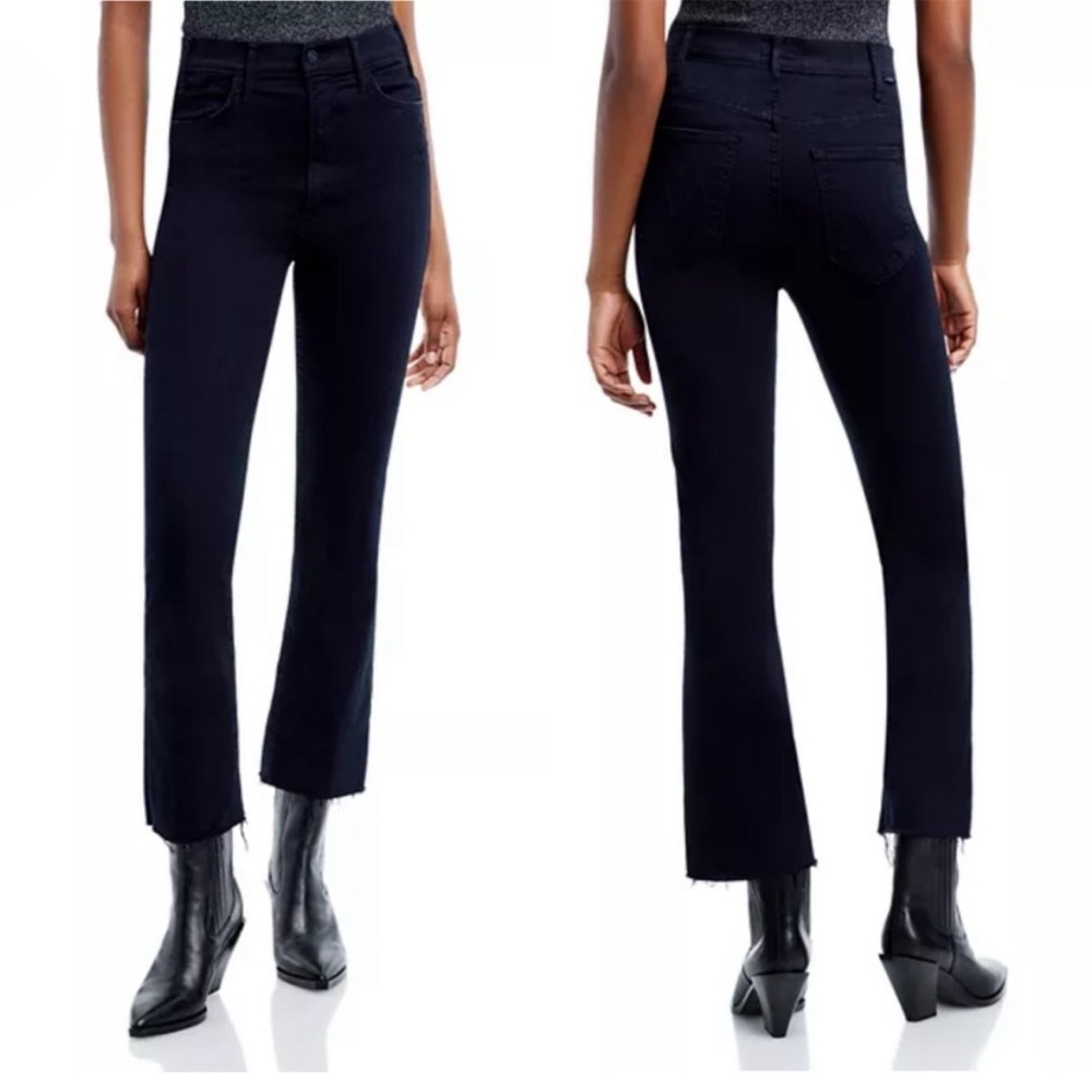 Mother The Hustler Ankle Fray Jeans in Not Guilty